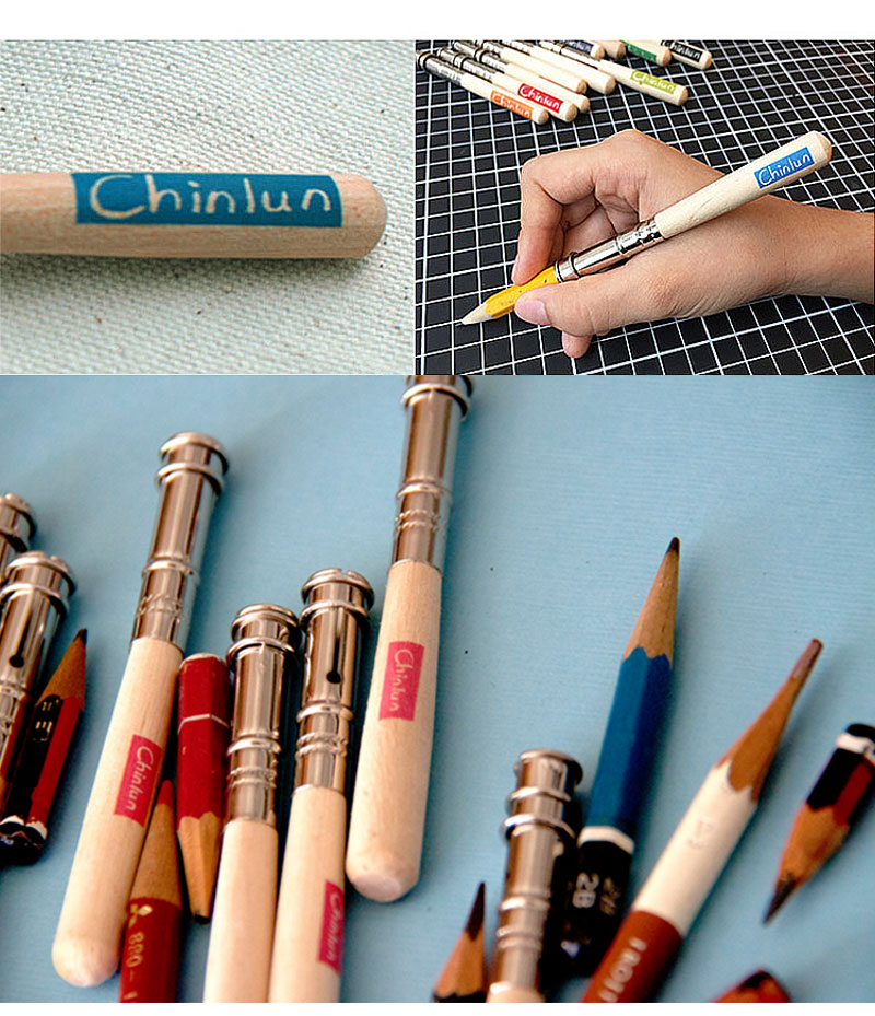 铅笔加长器设计图图片